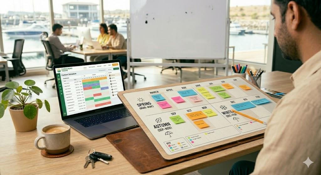 Tour Operator Marketing Calendar: 12-Month Playbook (2026)